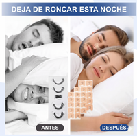 Kit Antironquidos — Tiras Nasales + Dilatador Nasal Magnético para Dormir Mejor
